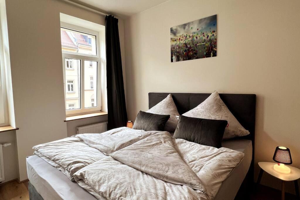 Soul-apartment Balkon Privatparkplatz 2 Boxspringbetten 55zoll Tv Wlan * Leipzig