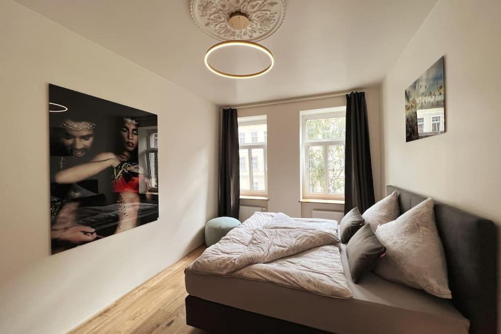 Apartment Soul-apartment Balkon Privatparkplatz 2 Boxspringbetten 55zoll Tv Wlan Leipzig