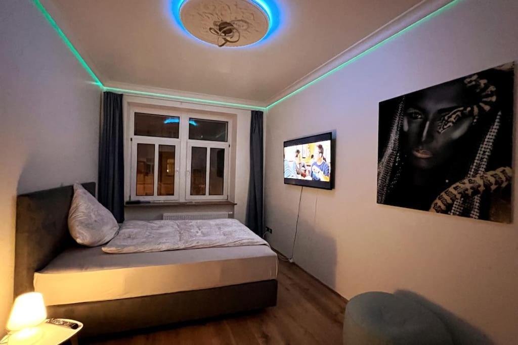 Soul-apartment Balkon Privatparkplatz 2 Boxspringbetten 55zoll Tv Wlan Apartment Leipzig